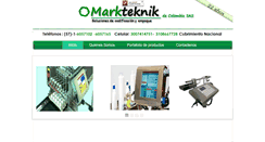 Desktop Screenshot of markteknikdecolombia.com